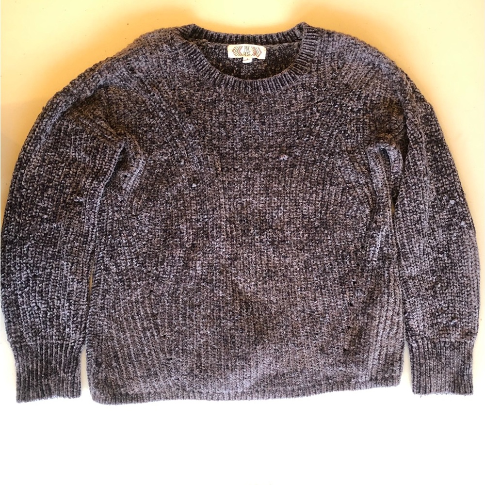 Grey Knit Sweater